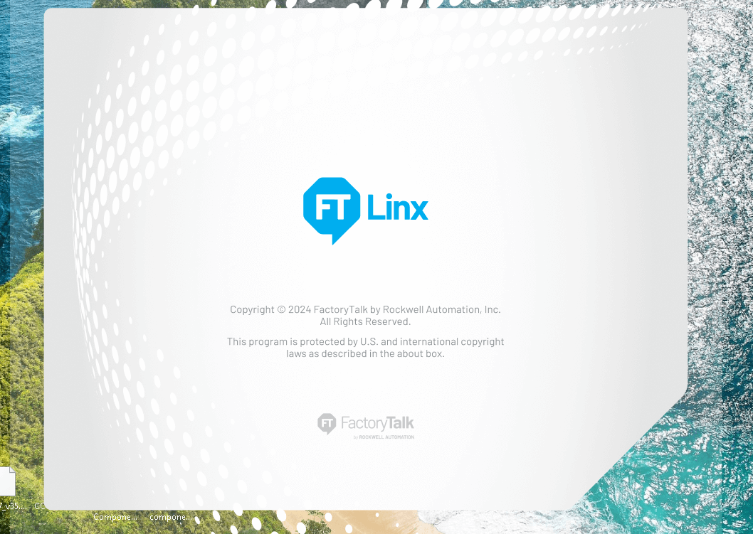 FactoryTalk Linx Splash Screen